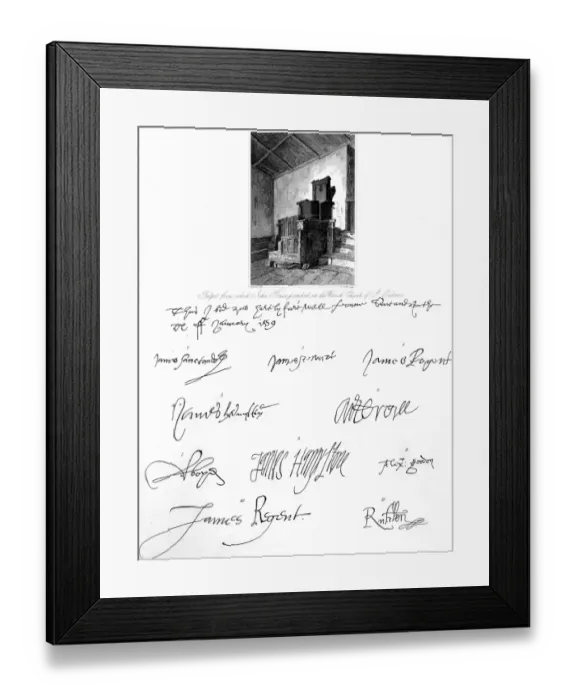 Framed Print : John Knox / Pulpit / St Andr Framed Print : John Knox / Pulpit / St Andr