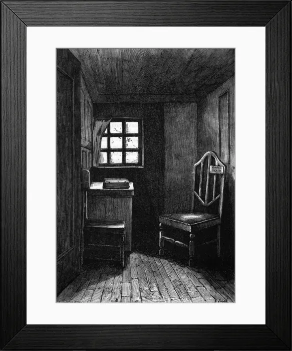 Framed Print : John Knox / Study / Edinburg Framed Print : John Knox / Study / Edinburg