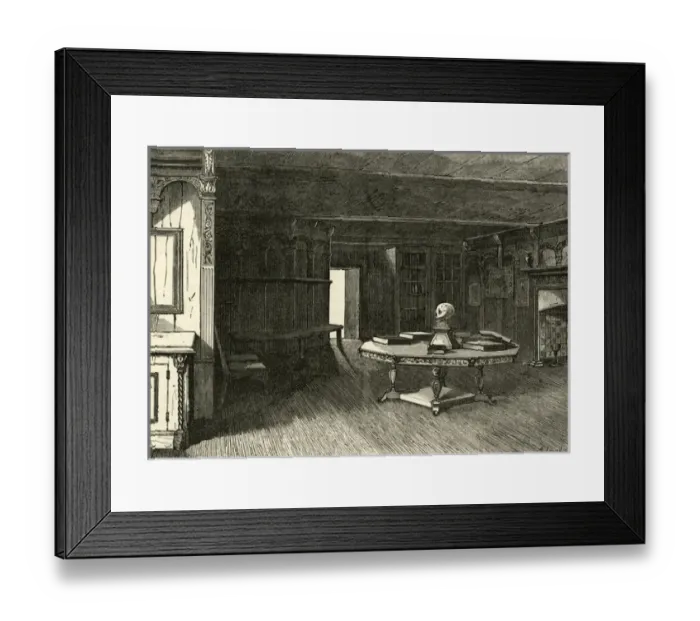 Framed Print : John Knox / Sitting Room Framed Print : John Knox / Sitting Room