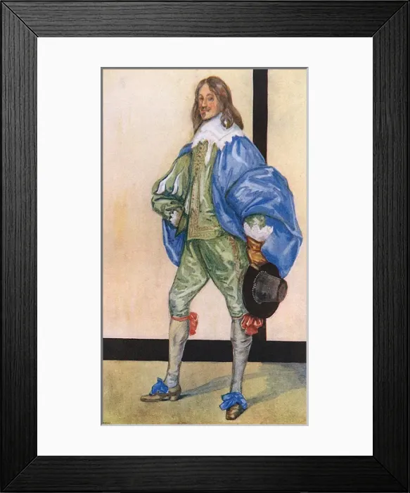 Framed Print : Englishman of 1635 Framed Print : Englishman of 1635