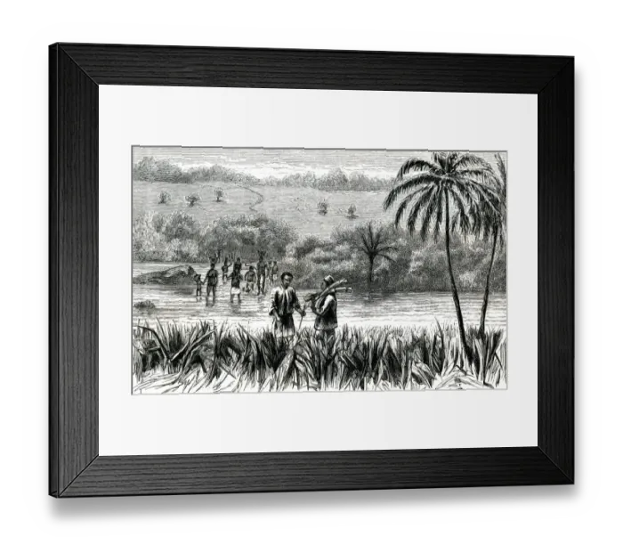 Framed Print : Cameron / Luwati River Framed Print : Cameron / Luwati River