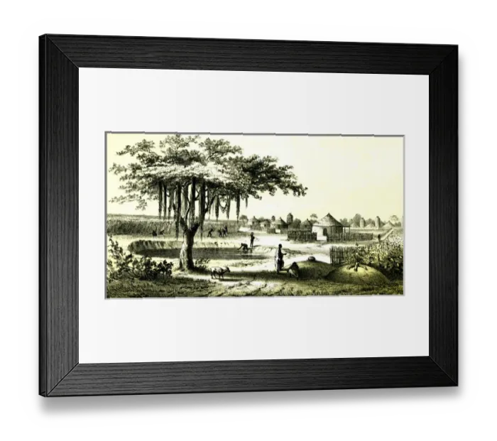 Framed Print : Barth / Africa / Musgu Framed Print : Barth / Africa / Musgu