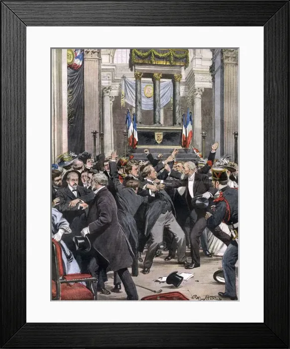 Framed Print : Dreyfus Affair / Pantheon Framed Print : Dreyfus Affair / Pantheon