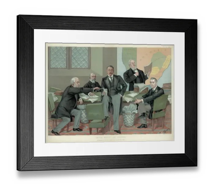 Framed Print : Rhodes before Committee Framed Print : Rhodes before Committee