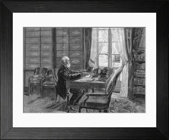 Framed Print : Lajos Kossuth / Turin Desk Framed Print : Lajos Kossuth / Turin Desk