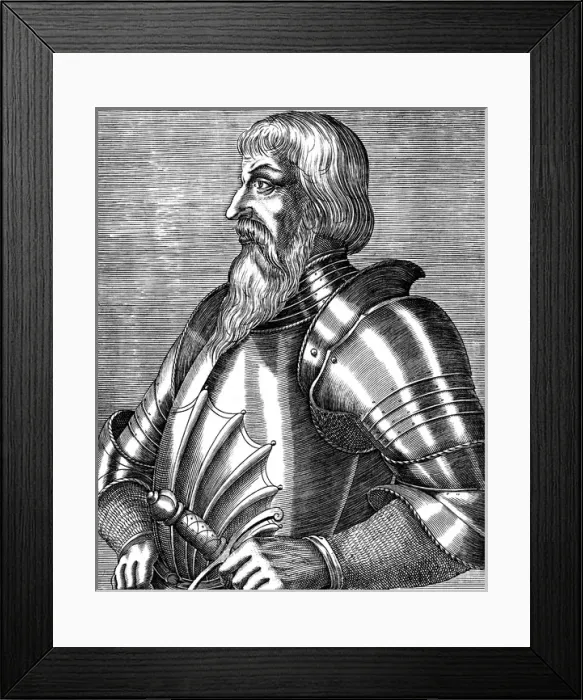 Framed Print : Jean Le M Boucicaut / Thev Framed Print : Jean Le M Boucicaut / Thev