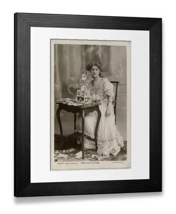 Framed Print : Phyllis Dare / Postcards Framed Print : Phyllis Dare / Postcards