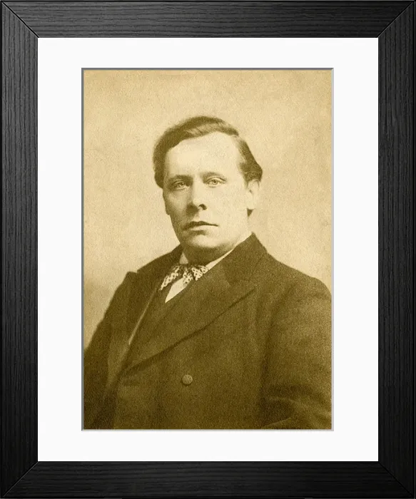 Framed Print : Horatio Bottomley / Sepia Framed Print : Horatio Bottomley / Sepia