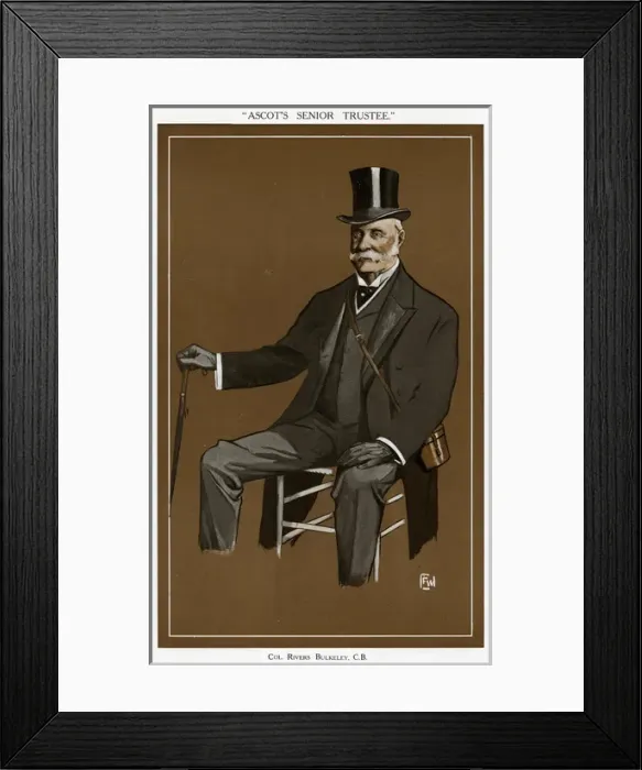 Framed Print : Colonel Rivers Bulkeley Framed Print : Colonel Rivers Bulkeley