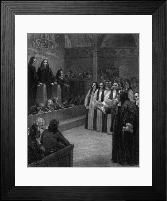 Framed Print : Britain / Seven Bishops Framed Print : Britain / Seven Bishops