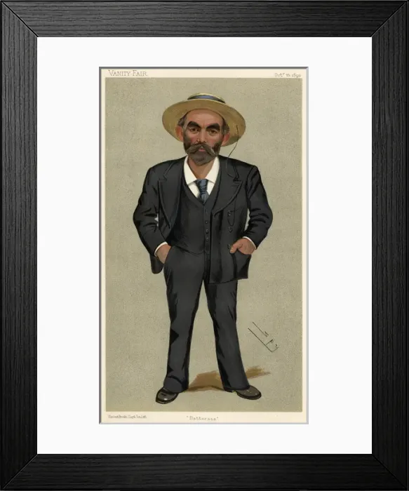 Framed Print : John Burns / Vanity Fair Framed Print : John Burns / Vanity Fair