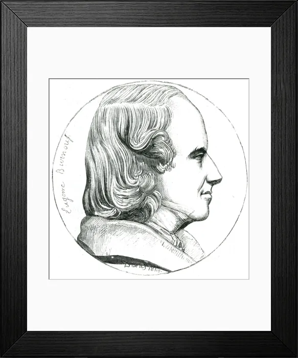 Framed Print : Eugene Burnouf / D angers Framed Print : Eugene Burnouf / D angers