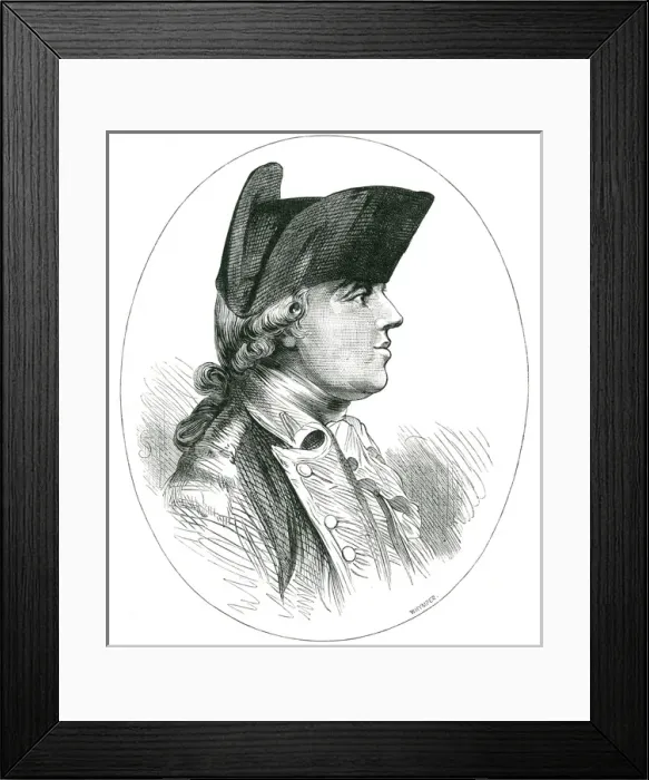 Framed Print : John Burgoyne / Whymper Framed Print : John Burgoyne / Whymper