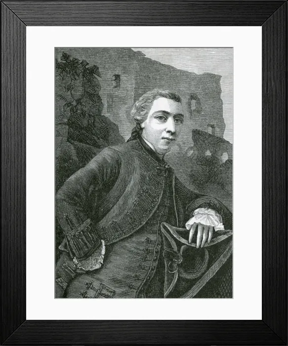 Framed Print : John Burgoyne / Ruins Framed Print : John Burgoyne / Ruins