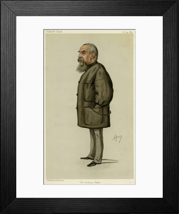 Framed Print : Sir Richard Burton Framed Print : Sir Richard Burton