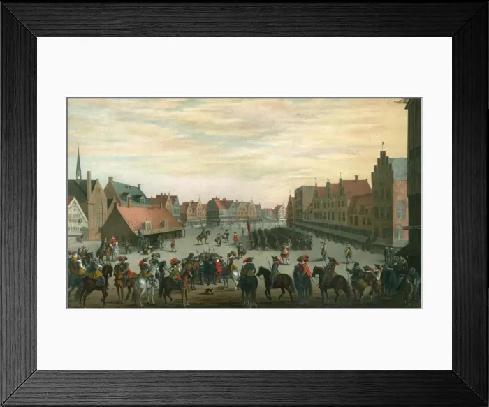 Framed Print : Waardgelders Diaband Framed Print : Waardgelders Diaband