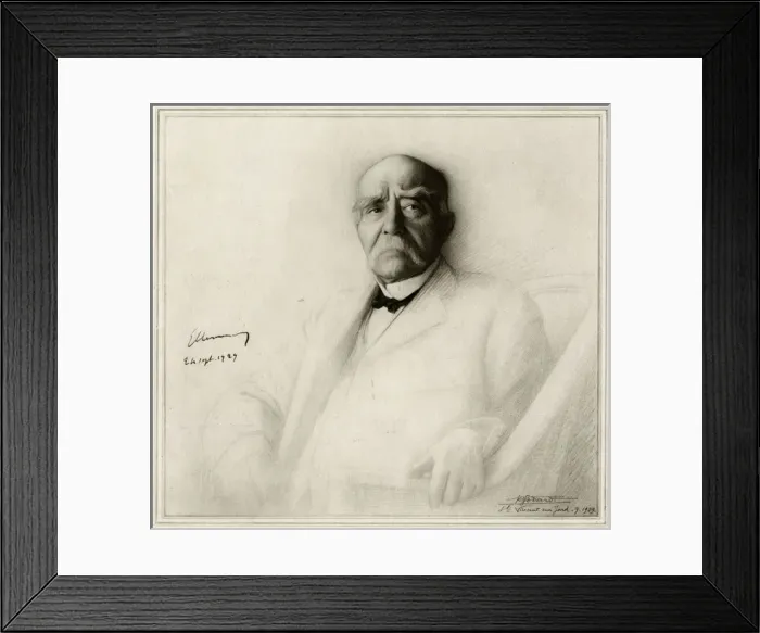 Framed Print : G Clemenceau / Godard Framed Print : G Clemenceau / Godard