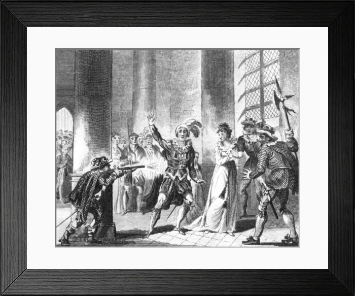Framed Print : Orange Assasinated / Delft Framed Print : Orange Assasinated / Delft