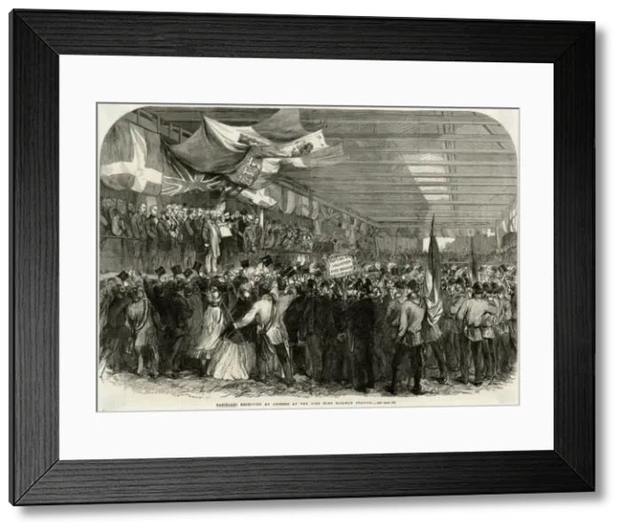 Framed Print : Garibaldi / Nine Elms Stn Framed Print : Garibaldi / Nine Elms Stn