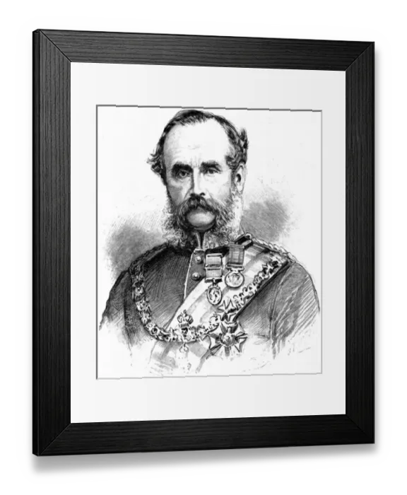 Framed Print : Sir William Jervois Framed Print : Sir William Jervois