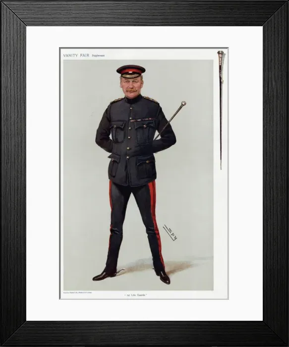 Framed Print : Colonel Calley, 1st Life Guards Framed Print : Colonel Calley, 1st Life Guards