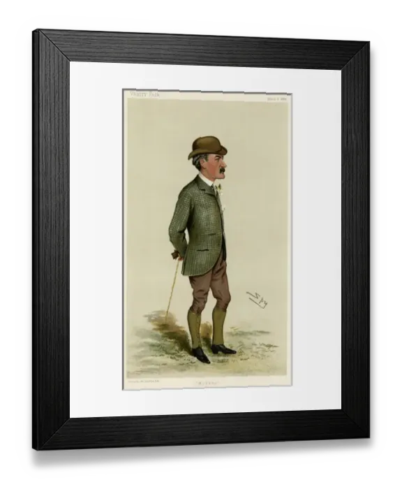 Framed Print : Lord Cardross / V Fair 84 Framed Print : Lord Cardross / V Fair 84