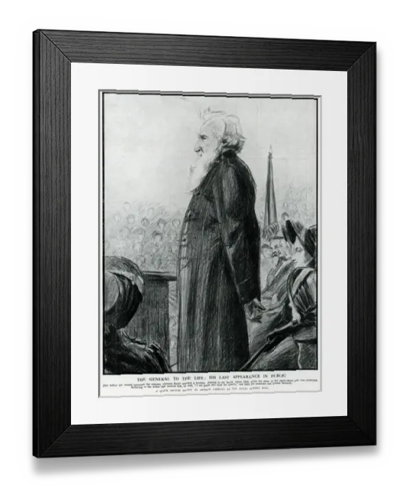 Framed Print : William Booth / 1912 Framed Print : William Booth / 1912