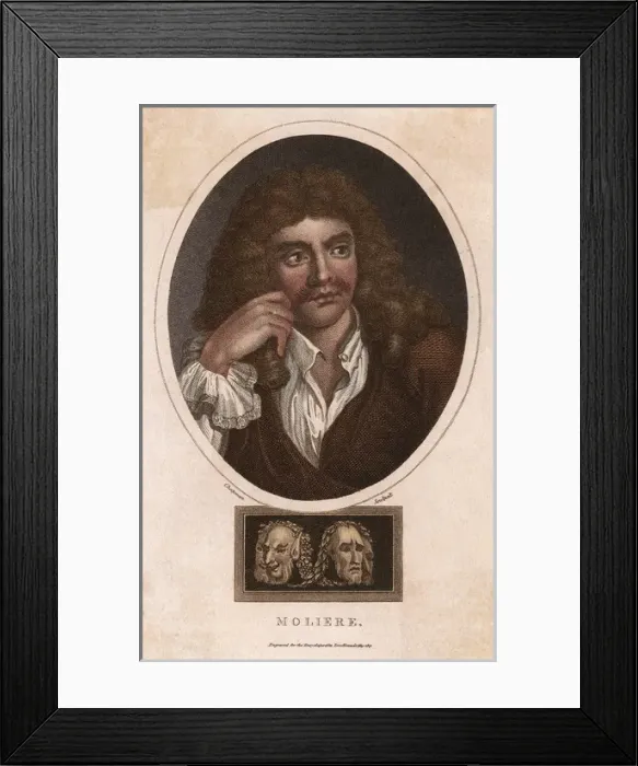 Framed Print : Moliere (Chapman) Framed Print : Moliere (Chapman)