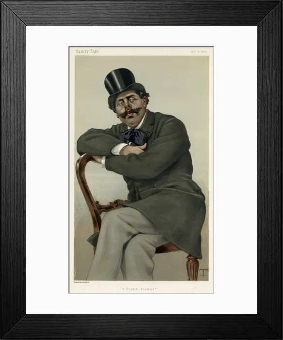 Framed Print : Paul Granier de Cassagnac Framed Print : Paul Granier de Cassagnac