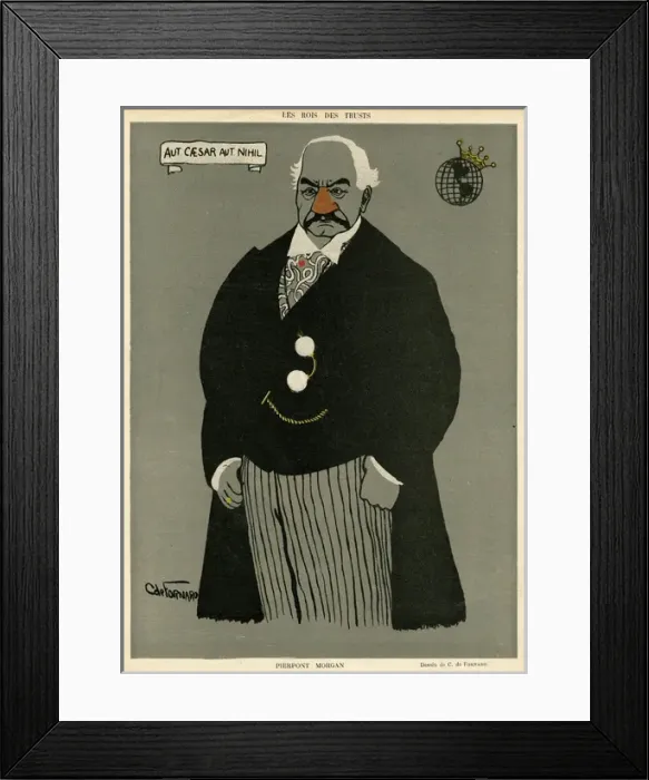 Framed Print : John Pierpont Morgan Framed Print : John Pierpont Morgan