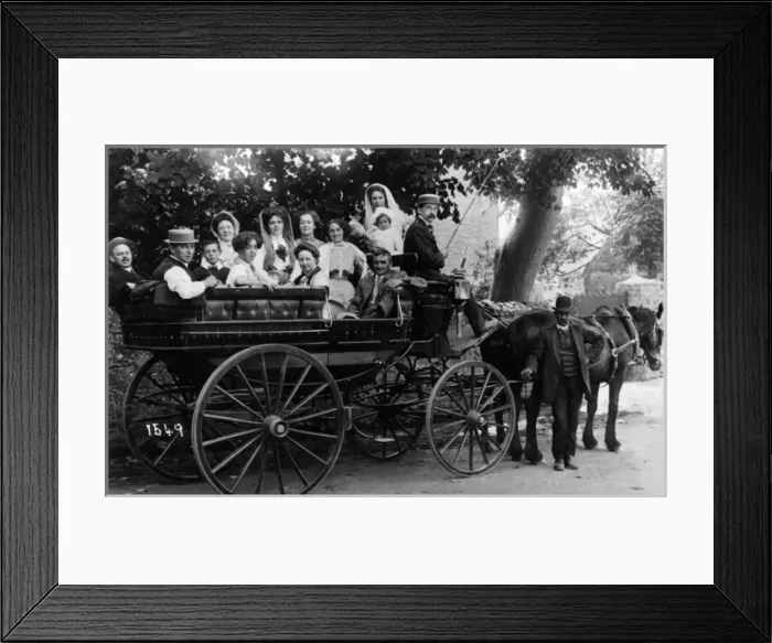 Framed Print : Charabanc Isle of Man Framed Print : Charabanc Isle of Man
