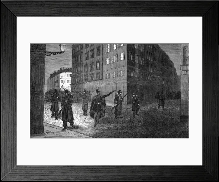 Framed Print : Louis-Napoleons Coup Framed Print : Louis-Napoleons Coup
