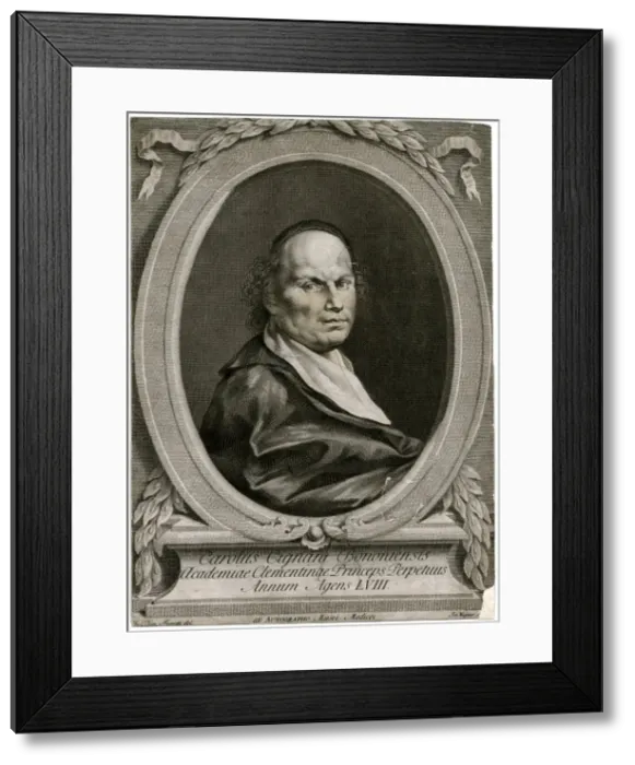 Framed Print : Carlo Cignani, Italian painter