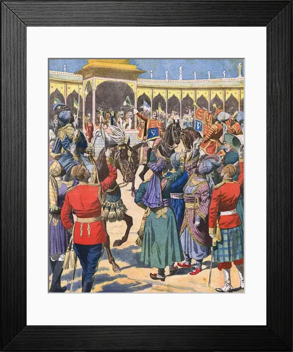 Framed Print : Durbar at Delhi / 1911 Framed Print : Durbar at Delhi / 1911
