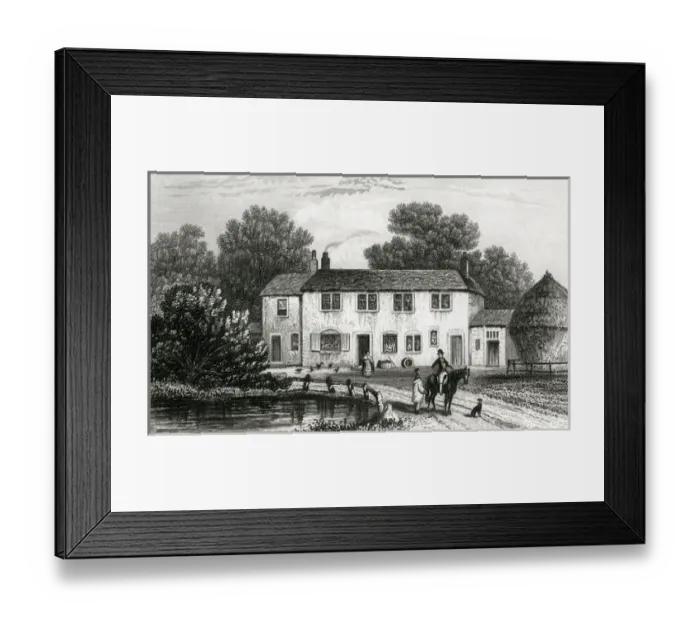 Framed Print : Cobbett / Farnham B place Framed Print : Cobbett / Farnham B place