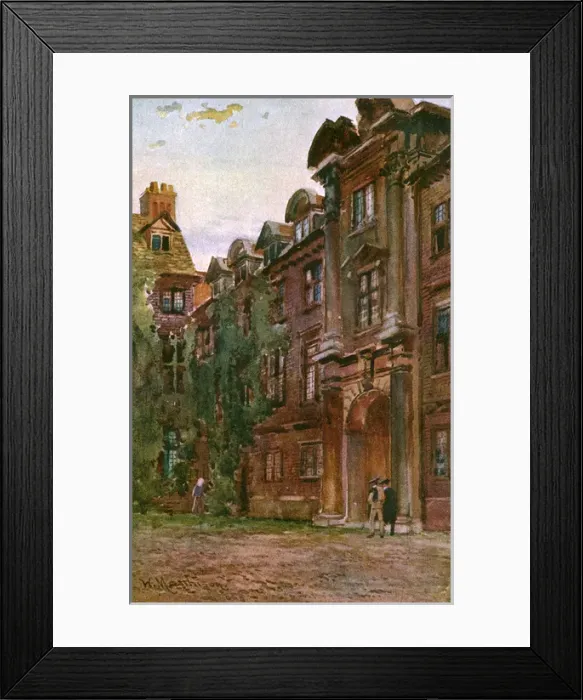 Framed Print : ST CATHs / CAMBRIDGE / 1907 Framed Print : ST CATHs / CAMBRIDGE / 1907
