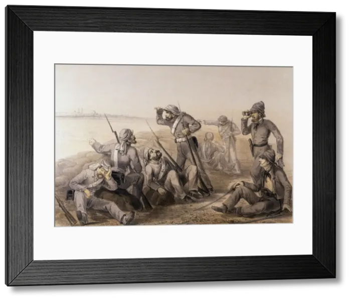 Framed Print : 1857 MUTINY / PICKET / 1857 Framed Print : 1857 MUTINY / PICKET / 1857