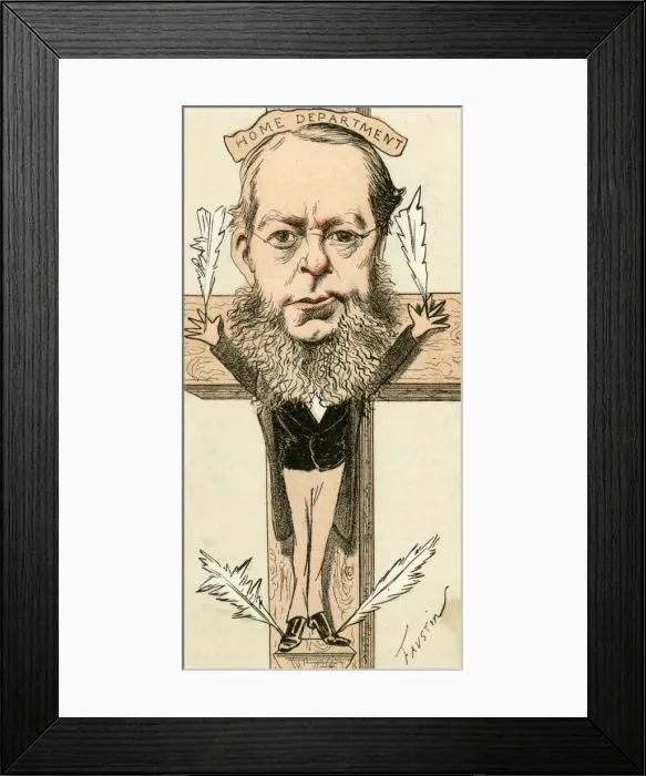 Framed Print : Richard Assheton Cross, politician Framed Print : Richard Assheton Cross, politician