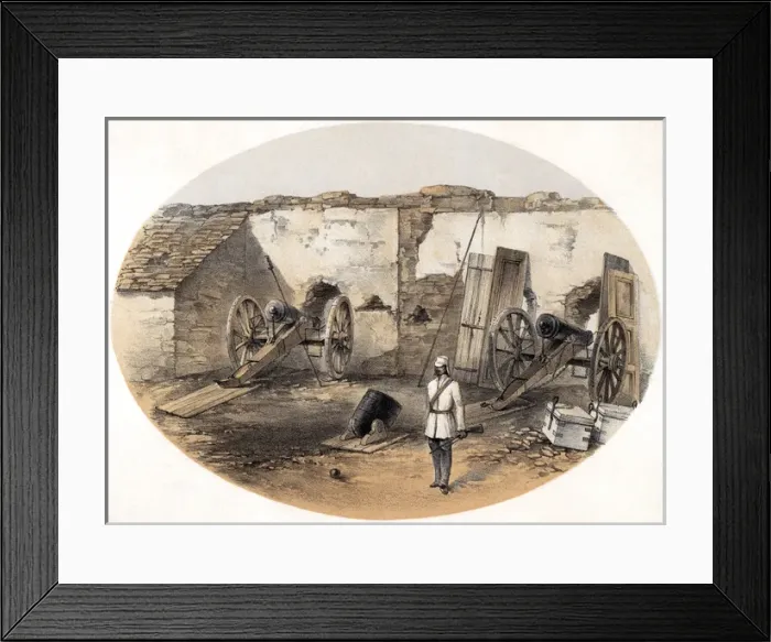 Framed Print : Siege of Lucknow / 1857-8 Framed Print : Siege of Lucknow / 1857-8