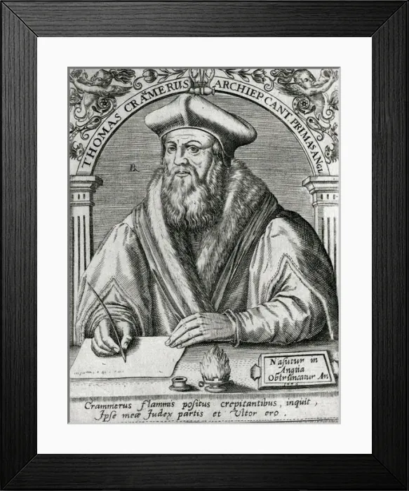 Framed Print : Thos Cranmer / De Brij Framed Print : Thos Cranmer / De Brij