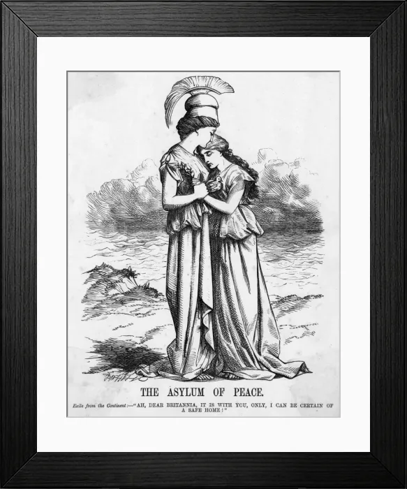 Framed Print : The Asylum of Peace Framed Print : The Asylum of Peace