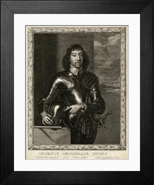 Framed Print : Henry Arundel / 3rd Earl Framed Print : Henry Arundel / 3rd Earl