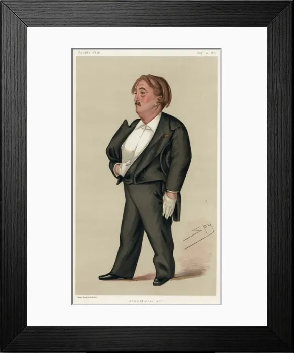 Framed Print : Gustave Dore, French artist Framed Print : Gustave Dore, French artist