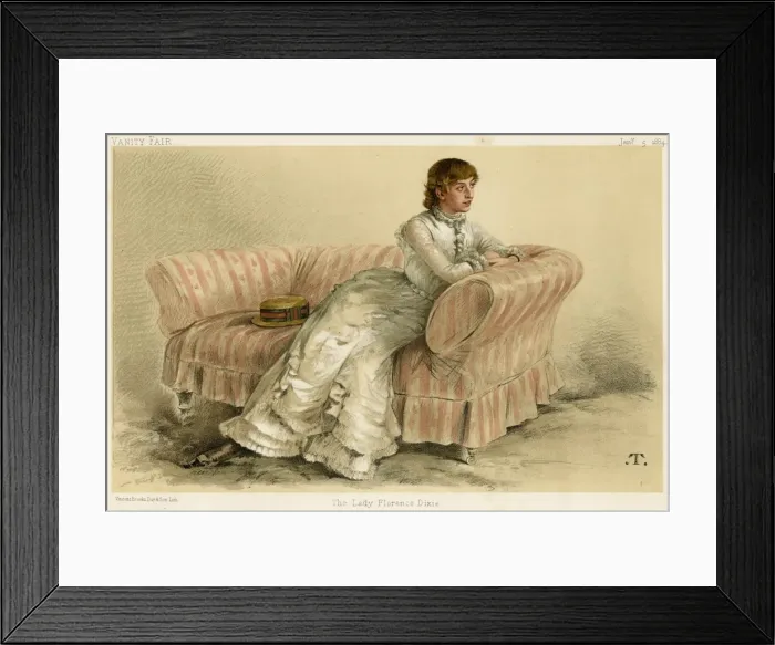 Framed Print : Florence Dixie Framed Print : Florence Dixie
