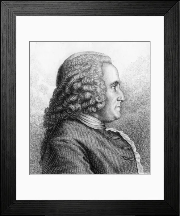 Framed Print : Denis Dodart  /  Anon Eng