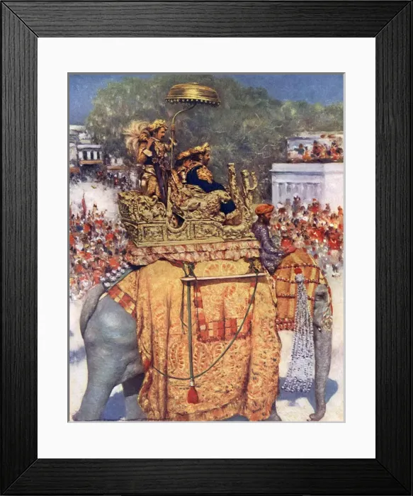Framed Print : Delhi Durbar / 1902 Framed Print : Delhi Durbar / 1902