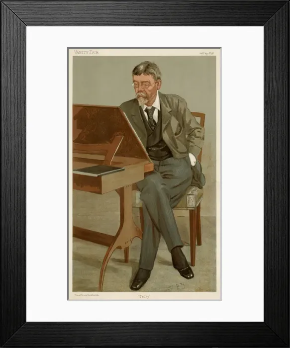 Framed Print : George Du Maurier Framed Print : George Du Maurier