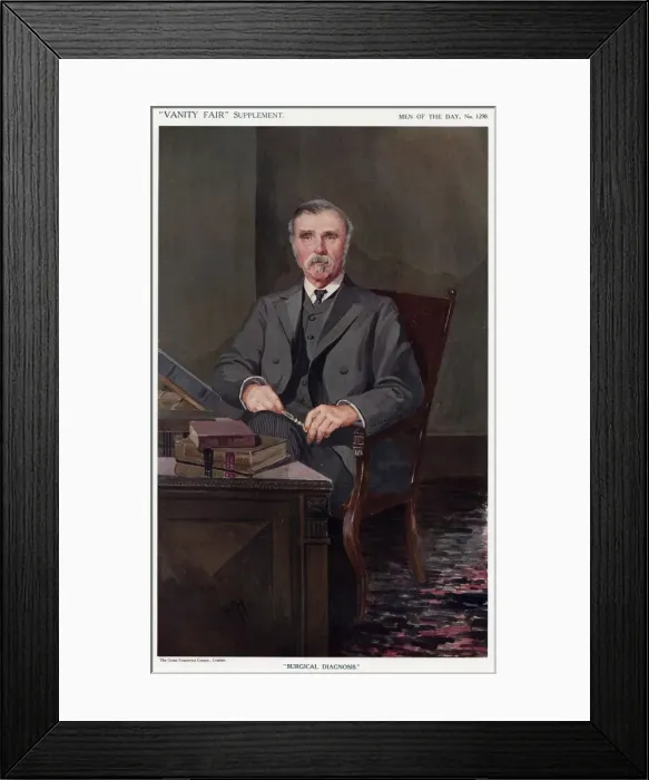 Framed Print : Sir Alfred Pearce Gould Framed Print : Sir Alfred Pearce Gould