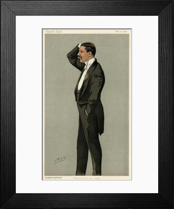Framed Print : Charles Hawtrey / Vfair 92 Framed Print : Charles Hawtrey / Vfair 92