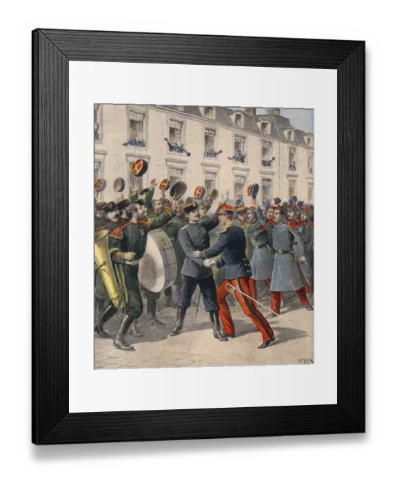 Framed Print : Franco-Russian Entente Framed Print : Franco-Russian Entente